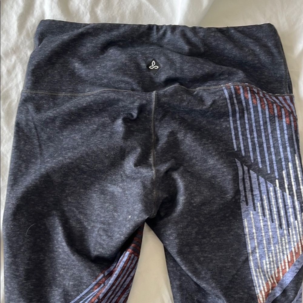 Prana Black and Gray Leggings